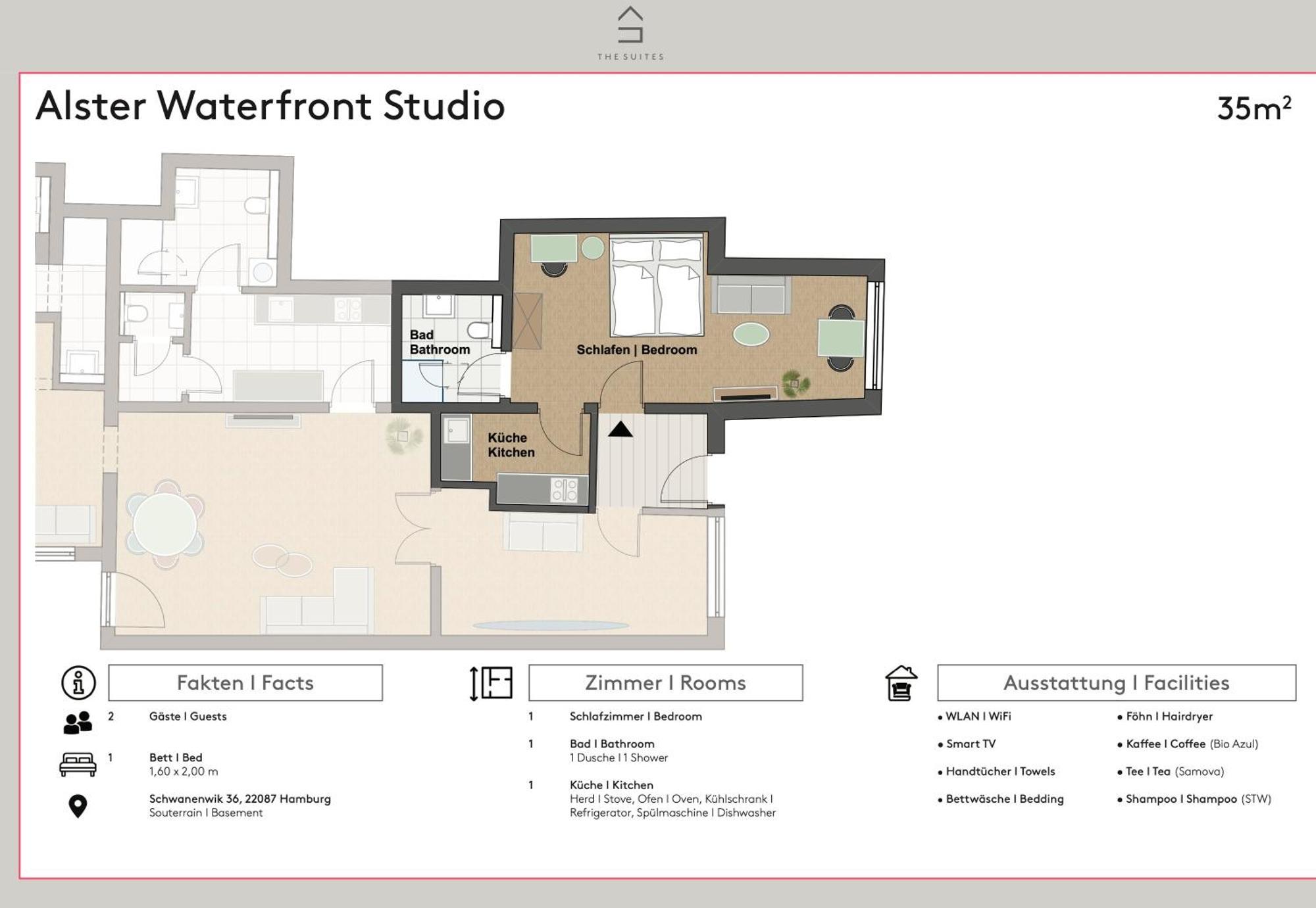 The Suites Alster Waterfront Family Apartments Hamburgo Exterior foto